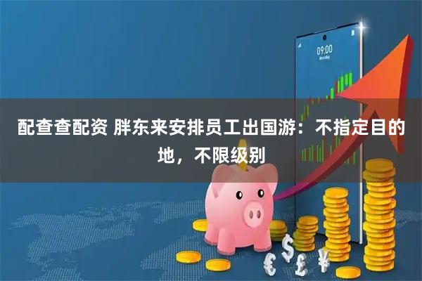 配查查配资 胖东来安排员工出国游：不指定目的地，不限级别